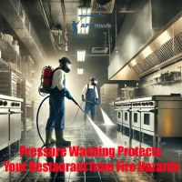 How Pressure Washing Can Protect Your Restaurant from Fire Hazards